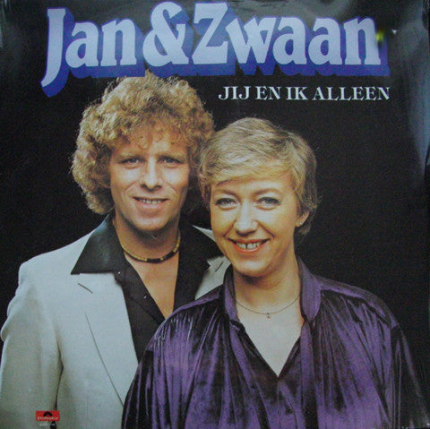 Jan & Zwaan - Jij En Ik Alleen (LP) 52404 Vinyl LP Vinyl Goed / Hoes Goed