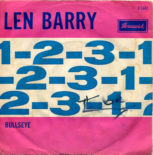 Len Barry - 1-2-3 34108 Vinyl Singles Vinyl Goed / Hoes Goed