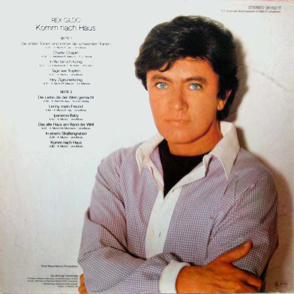 Rex Gildo - Komm Nach Haus (LP) 41583 Vinyl LP Vinyl Goed / Hoes Goed