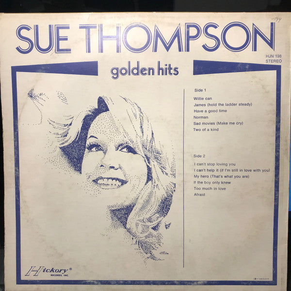 Sue Thompson - Golden Hits (LP) 49188 Vinyl LP Vinyl Goed / Hoes Goed