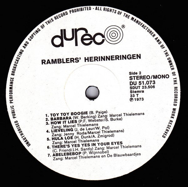 Ramblers - Ramblers' Memories (LP) 48974