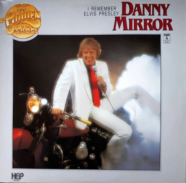 Danny Mirror - I Remember Elvis Presley (LP) 40838 Vinyl LP Vinyl Goed / Hoes Goed