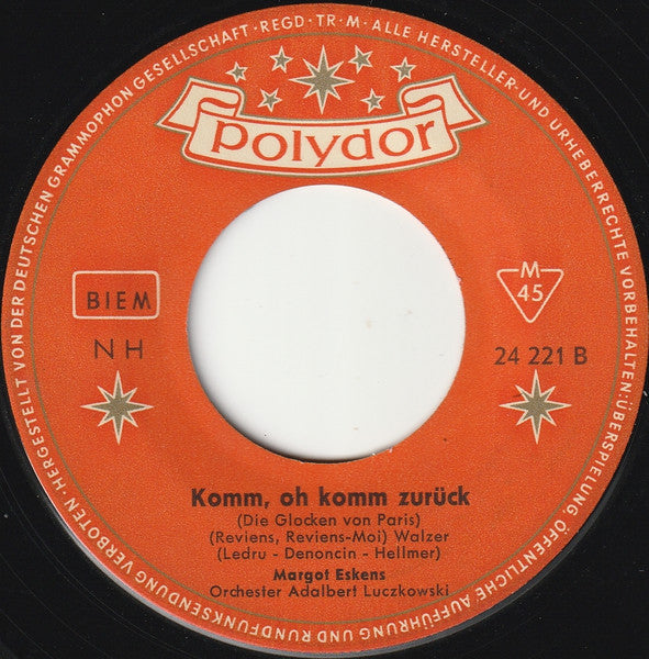 Margot Eskens - So Wunderbar, So Fabelhaft (The Strange Little Melody) 41023 Vinyl Singles Vinyl Goed / Hoes Generic