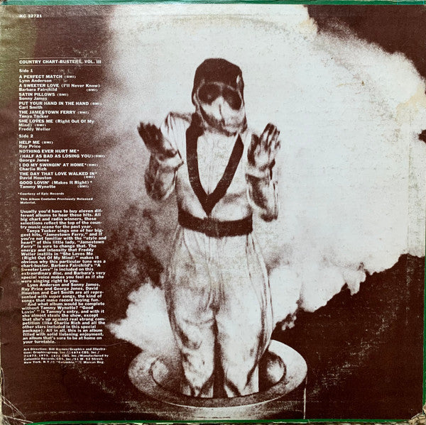 Various - Country Chart Busters Vol.III (LP) 43072 Vinyl LP Vinyl Goed / Hoes Goed