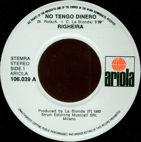 Righeira - No Tengo Dinero 32908 37673