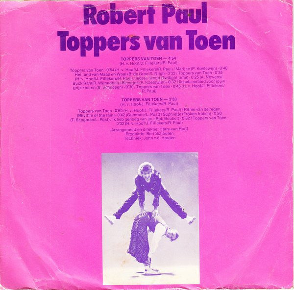 Robert Paul - Toppers Van Toen 36767 Vinyl Singles Vinyl Goed / Hoes Goed