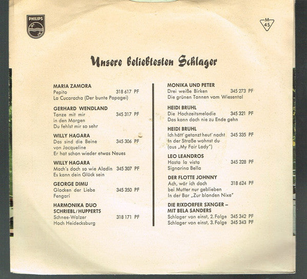 Starlet-Chor - Elisabeth-Serenade 15971 Vinyl Singles Vinyl Goed / Hoes Goed