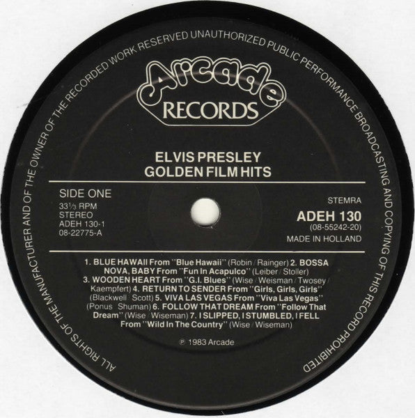 Elvis Presley – Golden Film Hits (LP) 48516