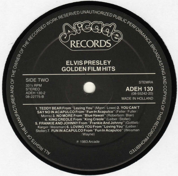 Elvis Presley – Golden Film Hits (LP) 48516