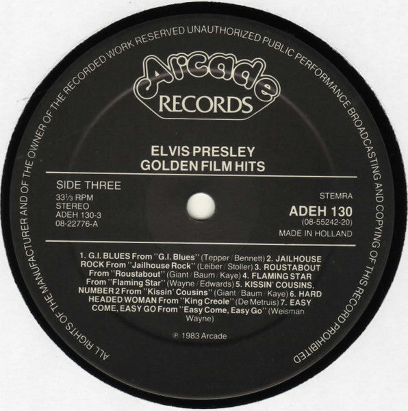 Elvis Presley – Golden Film Hits (LP) 48516