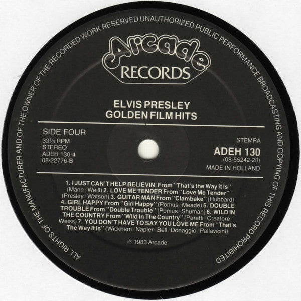 Elvis Presley – Golden Film Hits (LP) 48516