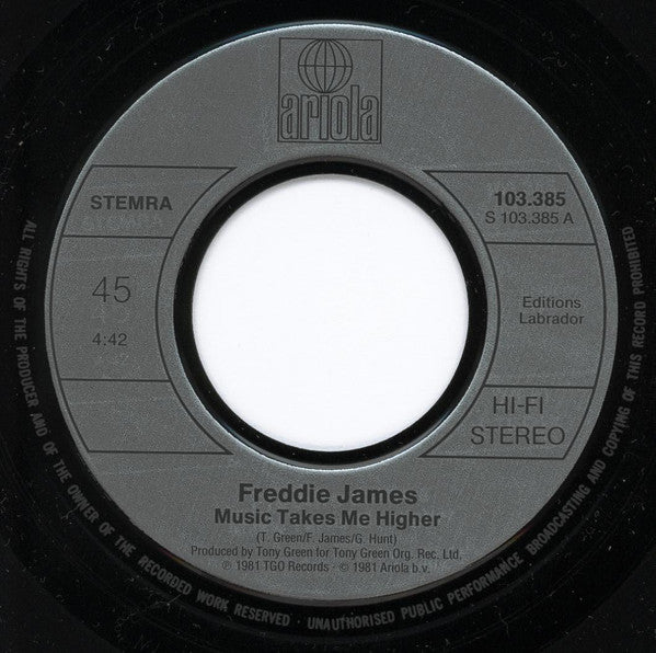 Freddie James - Music Takes Me Higher 31638