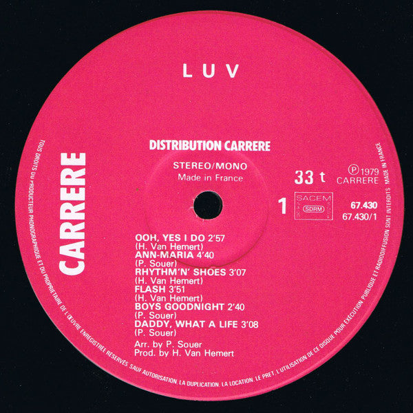Luv' - True Luv' (LP) 46764