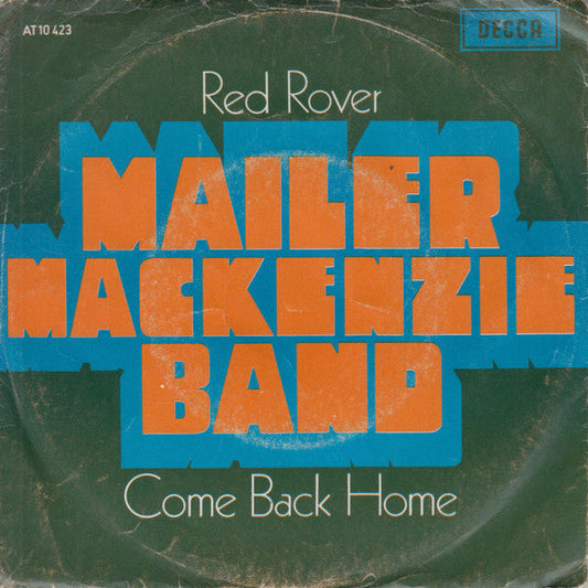 Mailer MacKenzie Band - Red Rover 40152 Vinyl Singles Vinyl Goed / Hoes Redelijk