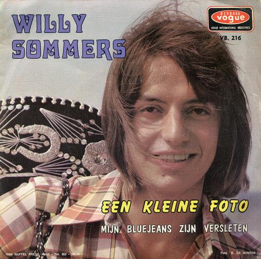 Willy Sommers - Een Kleine Foto 30759 Vinyl Singles Vinyl Goed / Hoes Goed