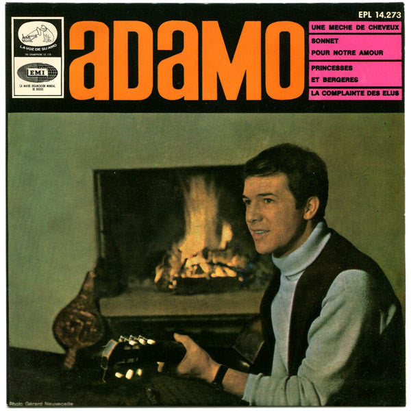 Adamo - Une Meche De Cheveux 35404 Vinyl Singles EP Vinyl Goed / Hoes Goed
