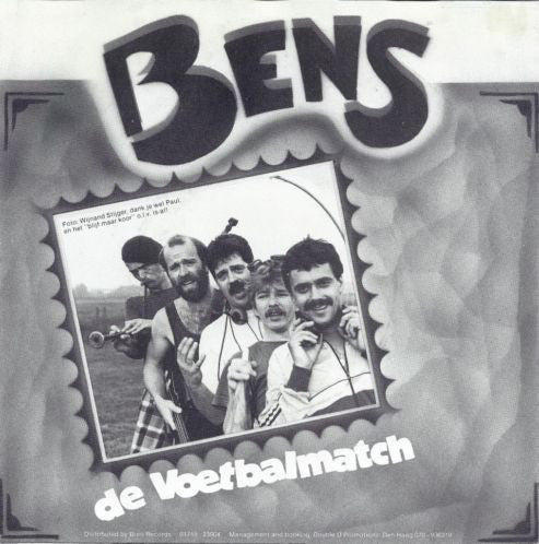 Bens - De Voetbalmatch 25212 Vinyl Singles Vinyl Goed / Hoes Goed