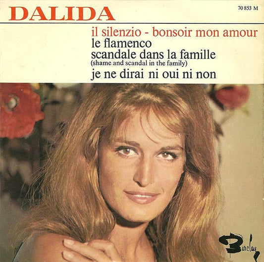 Dalida - Il Silenzio - Bonsoir Mon Amour 40420 Vinyl Singles EP Vinyl Goed / Hoes Goed