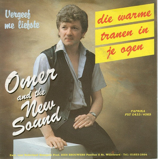 Omar & The New Sound - Die Warme Tranen In Je Ogen 37775 Vinyl Singles Vinyl Goed / Hoes Goed