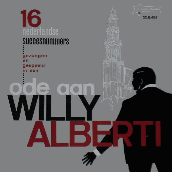 Ab Simons En De Molenaars - Ode Aan Willy Alberti (LP) Vinyl LP Vinyl Zeer Goed / Hoesje Goed "VINYLSINGLES.NL"