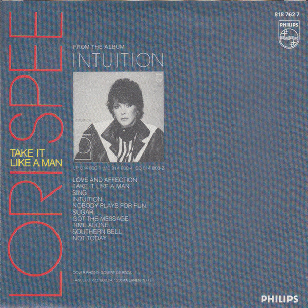 Lori Spee - Take It Like A Man 35810 Vinyl Singles Vinyl Goed / Hoes Goed