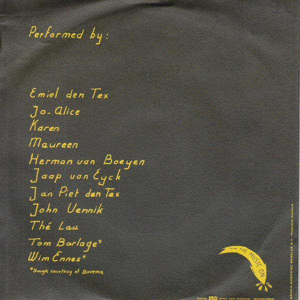 Emiel Den Tex - City Machine 18029 Vinyl Singles Vinyl Goed / Hoes Goed