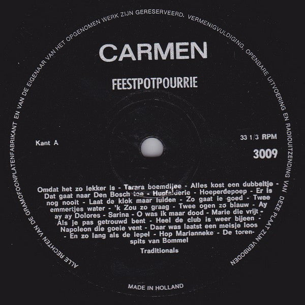 Unknown Artist - Feestpotpourrie (LP) 45006