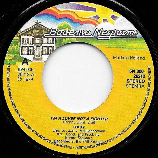 Gaby - I'm A Lover Not A Fighter 17739