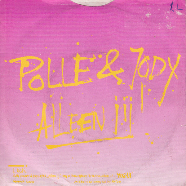 Polle Eduard & Jody Pijper - Alleen Jij 41156 Vinyl Singles Vinyl Goed / Hoes Goed