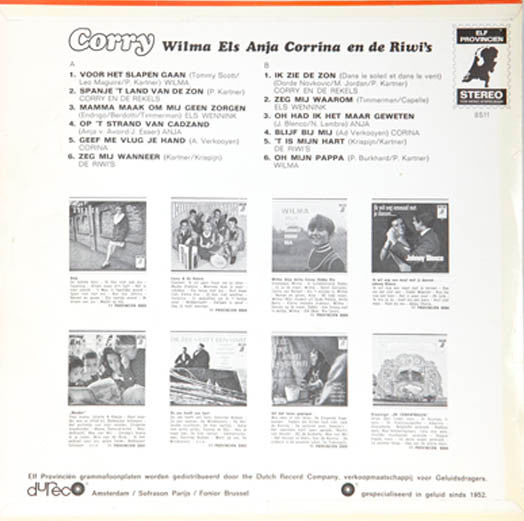 Various - Corry Wilma Els Anja Corrina En De Riwi's (LP) 46813 Vinyl LP Vinyl Goed / Hoes Goed