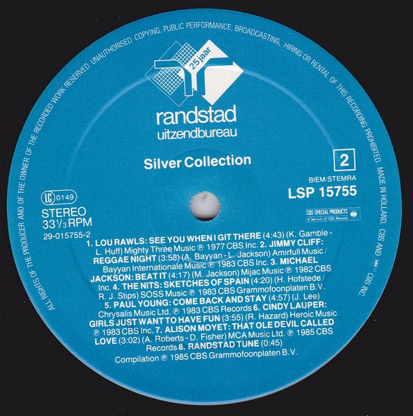 Various - Silver Selection (LP) Vinyl LP Vinyl Goed / Hoes Goed