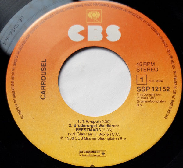 No Artist - Ola Carrousel 30129 Vinyl Singles Vinyl Goed / Hoes Goed