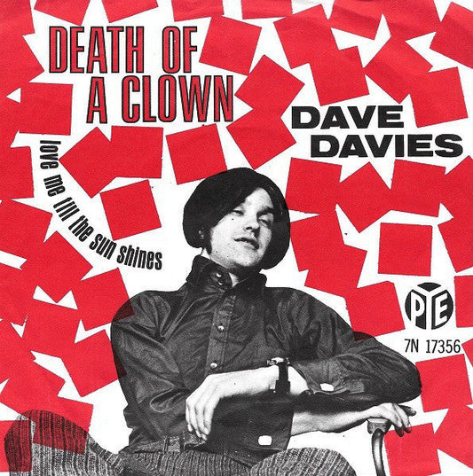 Dave Davies - Death Of A Clown 08576 Vinyl Singles Vinyl Goed / Hoes Goed