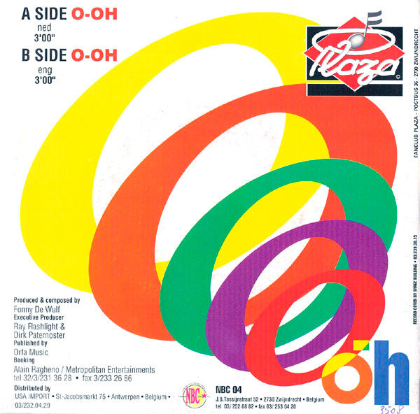 Plaza - O-Oh 37238 Vinyl Singles Vinyl Goed / Hoes Goed