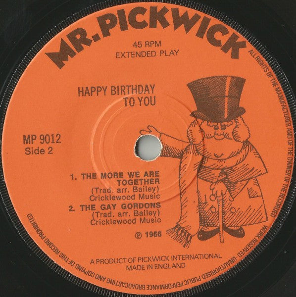 Various - Happy Birthday To You 16908 Vinyl Singles Vinyl Goed / Hoes Goed