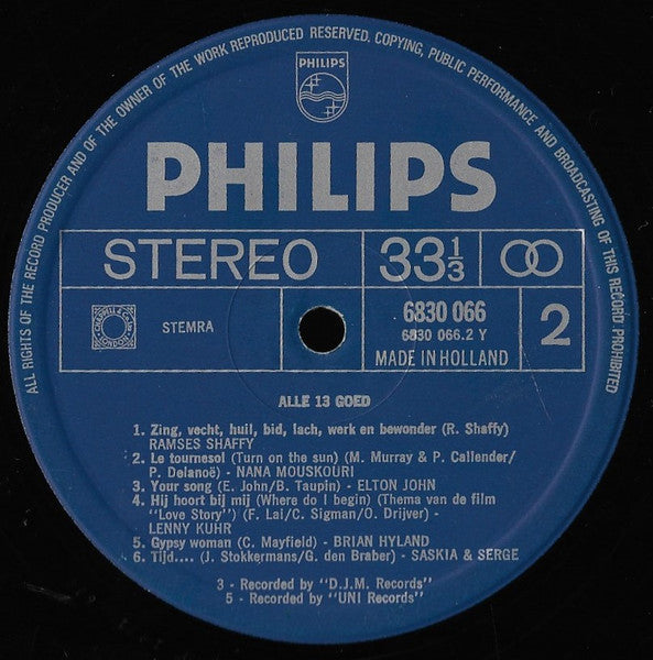 Various - Alle 13 Goed! (LP) 50141