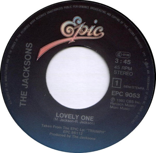 Jacksons - Lovely One 37467 Vinyl Singles Vinyl Goed / Hoes Generic