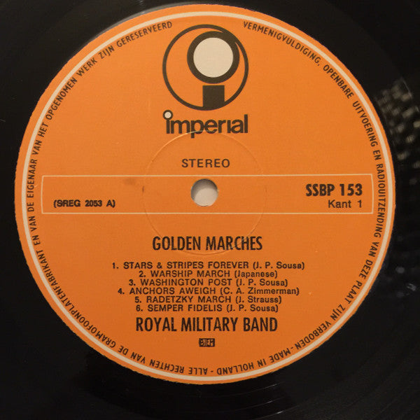 Royal Military Band - Golden Marches (LP) 40675