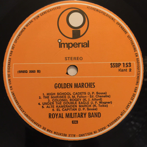 Royal Military Band - Golden Marches (LP) 40675