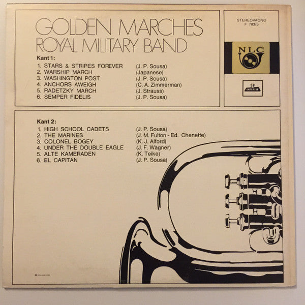 Royal Military Band - Golden Marches (LP) 40675 Vinyl LP Vinyl Goed / Hoes Goed