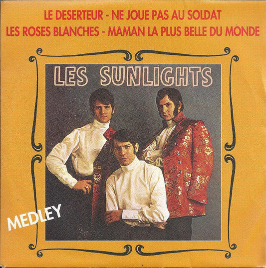 Les Sunlights - Medley 28353 Vinyl Singles Vinyl Goed / Hoes Goed