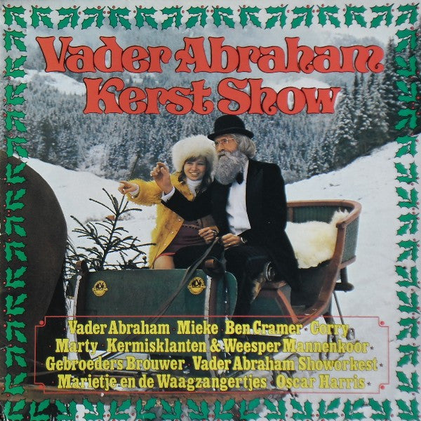 Various - Vader Abraham Kerst Show (LP) 50907 Vinyl LP Vinyl Goed / Hoes Goed