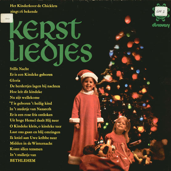 Kinderkoor De Chicklets - 16 Bekende Kerstliedjes (LP) 48165 Vinyl LP Vinyl Goed / Hoes Goed