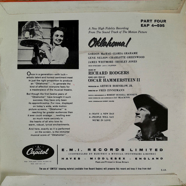 Rodgers & Hammerstein - Oklahoma! 36447 Vinyl Singles Vinyl Goed / Hoes Goed
