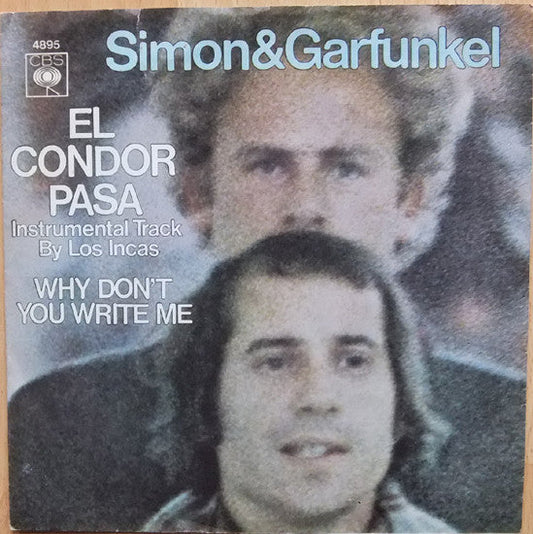 Simon & Garfunkel - El Condor Pasa 40513 Vinyl Singles Vinyl Redelijk / Hoes Goed