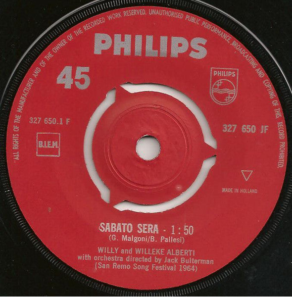 Willy und Willeke Alberti – Sabato Sera 29779