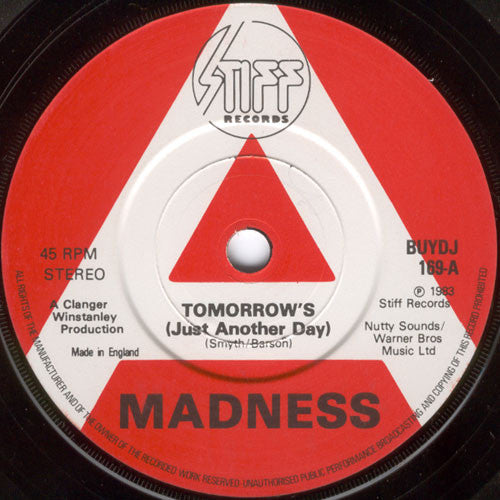 Madness - Tomorrow's (Just Another Day) 33874 Vinyl Singles Vinyl Goed / Hoes Generic