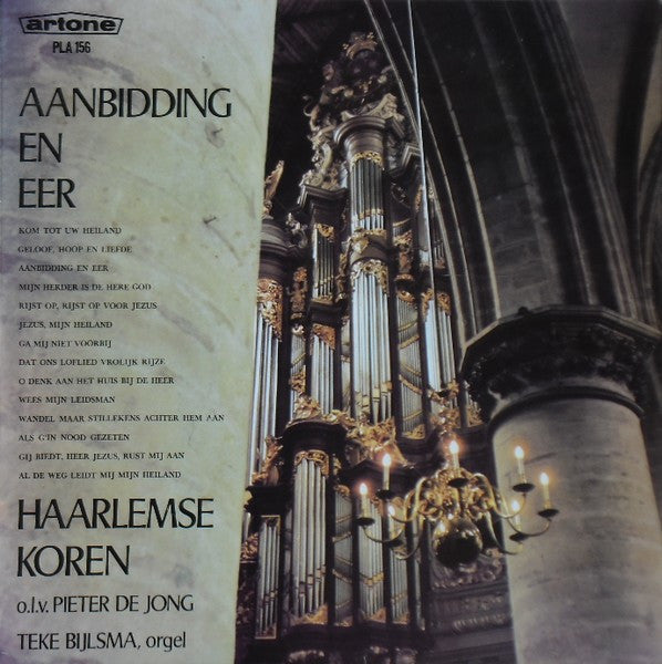 Various - Aanbidding En Eer (LP) 50655 Vinyl LP Vinyl Goed / Hoes Goed
