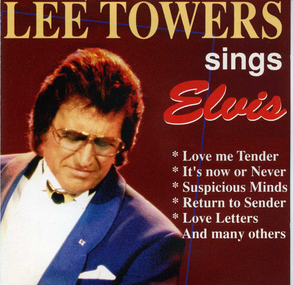 Lee Towers - Lee Towers Sings Elvis (CD) 70580 Compact Disc Goede Staat