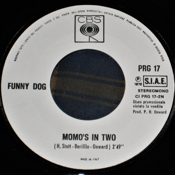 Funny Dog - One, Two, Three Vinyl Singles Vinyl Zeer Goed / Hoesje Generic "VINYLSINGLES.NL"